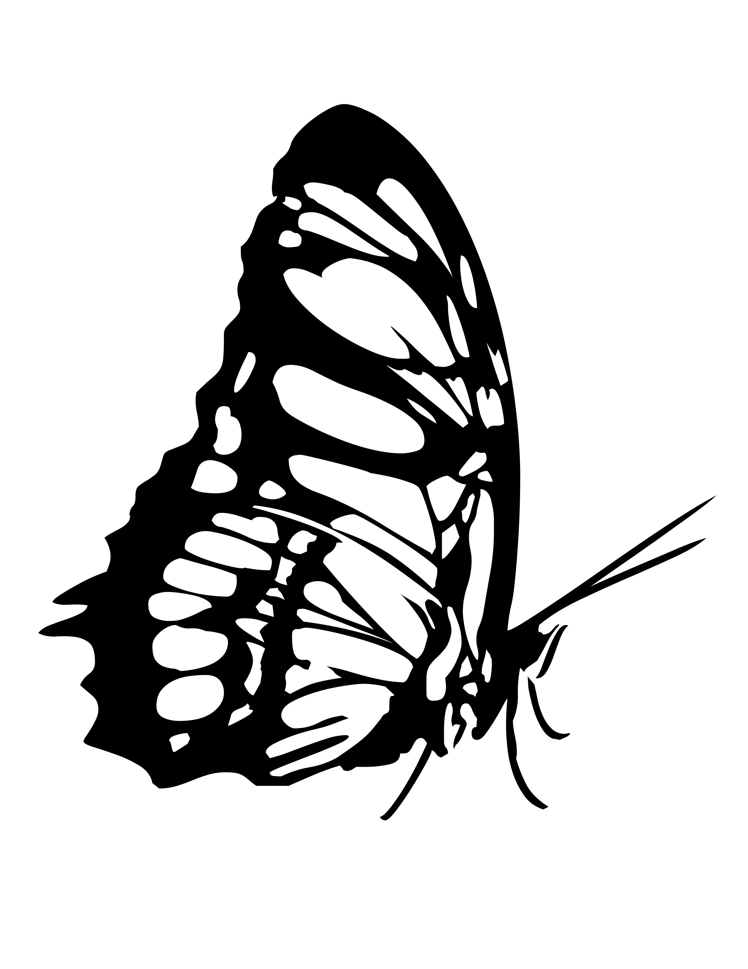 Butterfly Coloring Pages