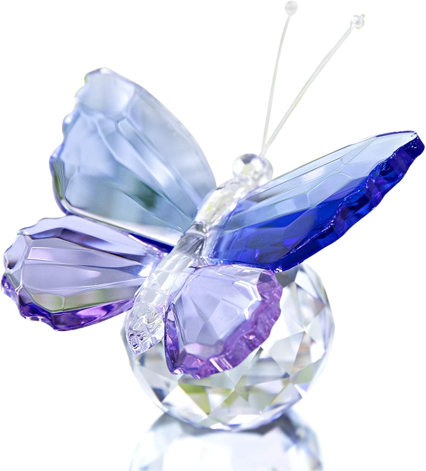 Crystal Cut Butterfly Figurine