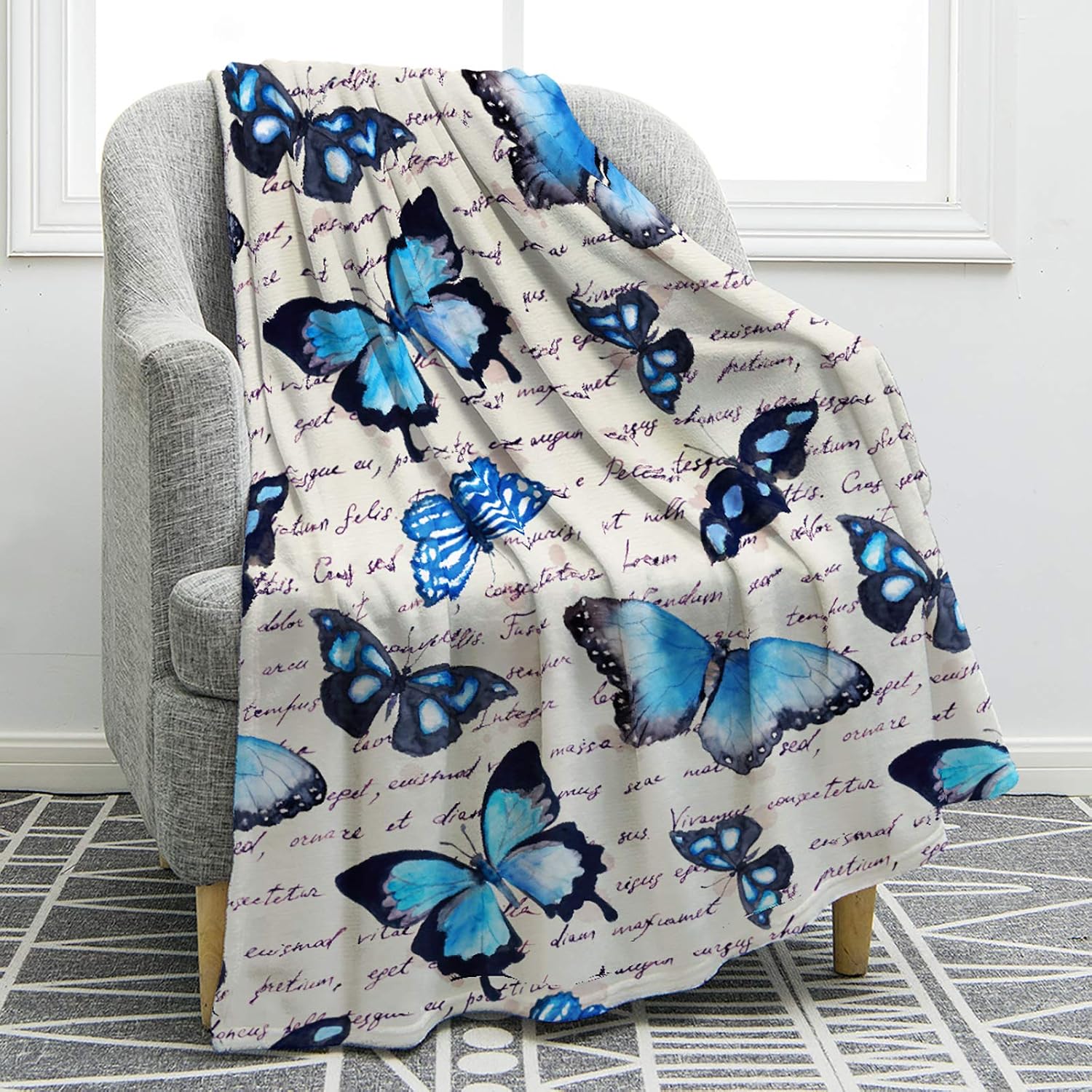 Butterfly Throw Blanket