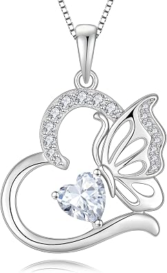 Sterling Silver Heart Pendant Necklace