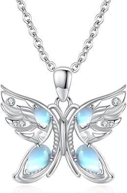 Dainty Sterling Silver Butterfly Pendant