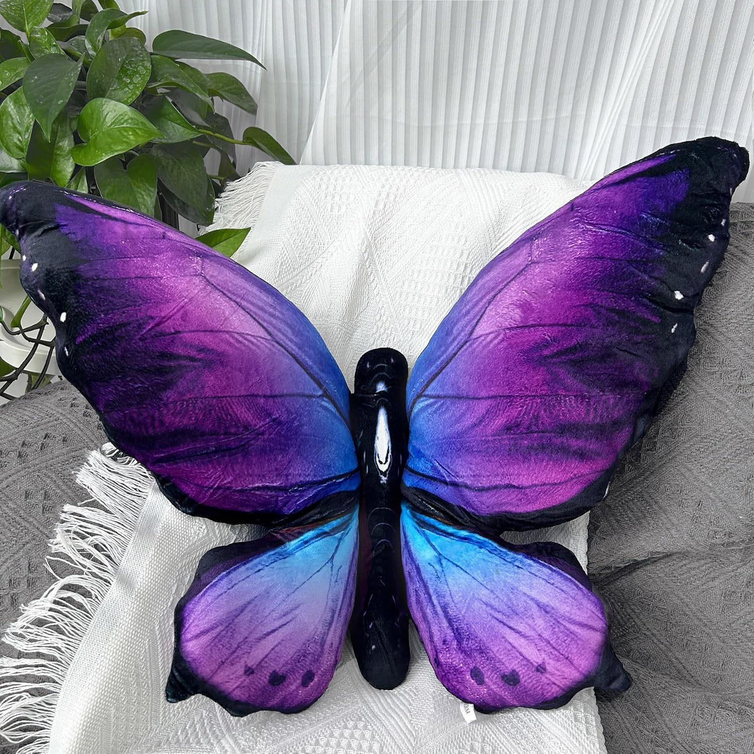 Butterfly Decorative Throw Pillow