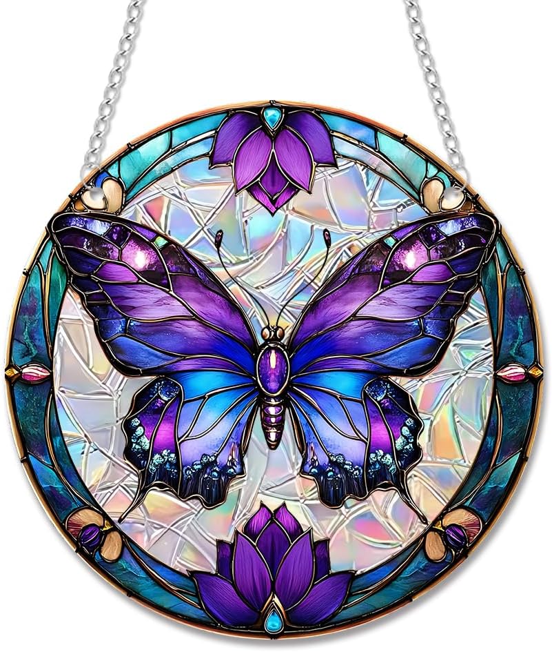 Butterfly Sun Catcher Window Hanging