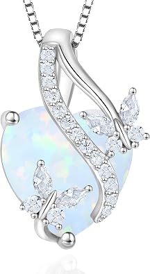 Infinity Heart Butterfly Necklace