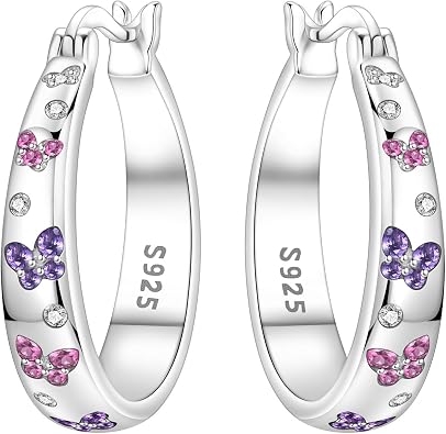 Colorful Hoop Earrings