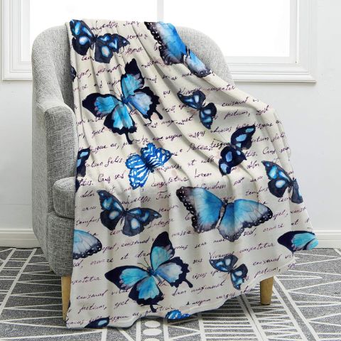 Butterfly Throw Blanket