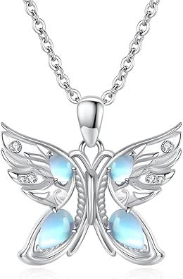 Dainty Sterling Silver Butterfly Pendant